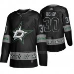 Camiseta Dallas Stars Ben Bishop Breakaway Negro