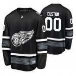 Camiseta Detroit Red Wings Personalizada 2019 All Star Negro