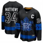 Camiseta Hockey Toronto Maple Leafs Auston Matthews C Premier Breakaway Negro