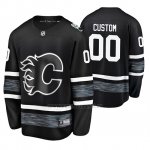 Camiseta Calgary Flames Personalizada 2019 All Star Negro
