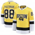 Camiseta Hockey Boston Bruins David Pastrnak 2026 Stadium Series Premium Oro Camiseta Hockey Boston Bruins David Pastrnak 2026 Stadium Series Premium Oro