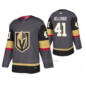 Camiseta Vegas Golden Knights Pierre Edouard Bellemare Autentico Adidas Gris