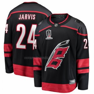 Camiseta Hockey Carolina Hurricanes Seth Jarvis 2026 Campeones Copa Stanley Primera Breakaway Negro Camiseta Hockey Carolina Hurricanes Seth Jarvis 2026 Campeones Copa Stanley Primera Breakaway Negro
