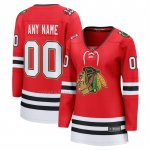 Camiseta Hockey Mujer Chicago Blackhawks Centennial Breakaway Personalizada Rojo Camiseta Hockey Mujer Chicago Blackhawks Centennial Breakaway Personalizada Rojo