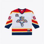 Camiseta Hockey Florida Panthers Ed Jovanovski 1996 Power Play Blanco