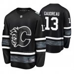 Camiseta Calgary Flames Johnny Gaudreau 2019 All Star Negro