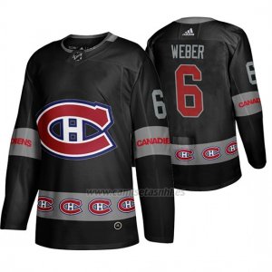 Camiseta Montreal Canadiens Shea Weber Breakaway Negro