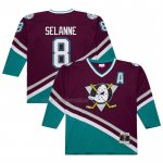 Camiseta Hockey Anaheim Ducks Teemu Selanne 1996-97 Violeta