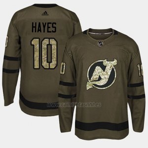 Camiseta New Jersey Devils Jimmy Hayes Camo Salute To Servicejpg
