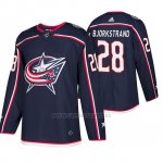 Camiseta Columbus Blue Jackets Oliver Bjorkstrand Primera Autentico Azul