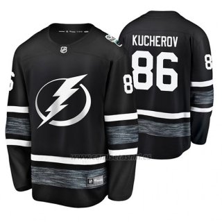 Camiseta Tampa Bay Lightning Nikita Kucherov 2019 All Star Negro