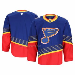 Camiseta Hockey St Louis Blues Alterno 2 Autentico Pro Azul