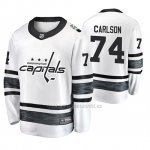 Camiseta Washington Capitals John Carlson 2019 All Star Blanco