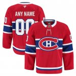 Camiseta Hockey Montreal Canadiens Autentico Pro Personalizada Rojo