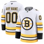 Camiseta Hockey Boston Bruins Premium Personalizada Blanco