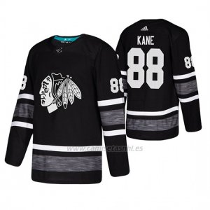 Camiseta Chicago Blackhawks Patrick Kane 2019 All Star Negro 0a