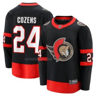 Camiseta Hockey Ottawa Senators Dylan Cozens Primera Breakaway Negro