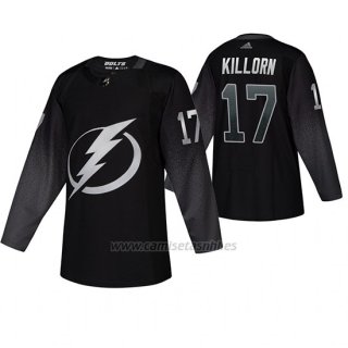 Camiseta Tampa Bay Lightning Alex Killorn Alternato Negro