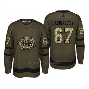 Camiseta Montreal Canadiens 67 Max Pacioretty Camo Salute To Service