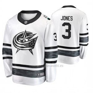 Camiseta Columbus Blue Jackets Seth Jones 2019 All Star Blanco