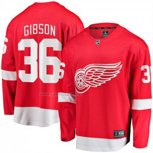 Camiseta Hockey Detroit Red Wings John Gibson Primera Breakaway Rojo Camiseta Hockey Detroit Red Wings John Gibson Primera Breakaway Rojo