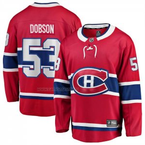Camiseta Hockey Montreal Canadiens Noah Dobson Primera Breakaway Rojo Camiseta Hockey Montreal Canadiens Noah Dobson Primera Breakaway Rojo
