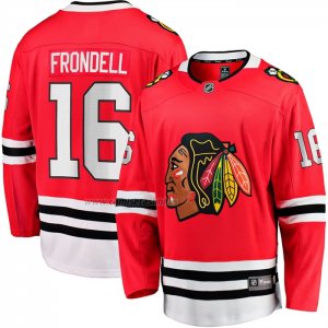 Camiseta Hockey Chicago Blackhawks Anton Frondell Breakaway Rojo Camiseta Hockey Chicago Blackhawks Anton Frondell Breakaway Rojo