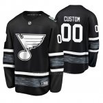Camiseta St. Louis Blues Personalizada 2019 All Star Negro