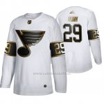 Camiseta Hockey St. Louis Blues Vince Dunn Golden Edition Autentico Blanco