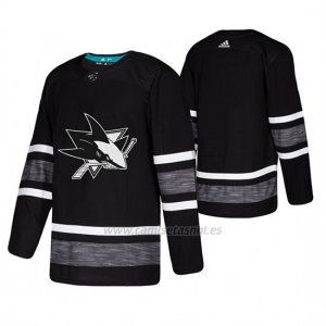 Camiseta San Jose Sharks Blank 2019 All Star Negro