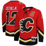 Camiseta Hockey Calgary Flames Jarome Iginla 2003-04 Rojo