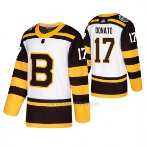 Camiseta Boston Bruins Ryan Donato Winter Classic Adidas Blanco