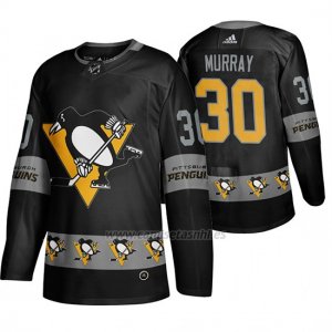 Camiseta Pittsburgh Penguins Matt Murray Breakaway Negro
