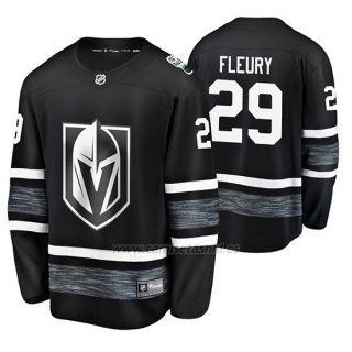 Camiseta Vegas Golden Knights Marc Andre Fleury 2019 All Star Negro