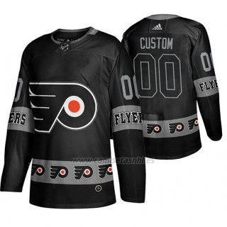 Camiseta Philadelphia Flyers Personalizada Breakaway Negro