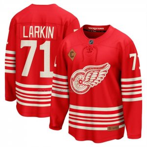 Camiseta Hockey Detroit Red Wings Dylan Larkin Centennial Breakaway Rojo Camiseta Hockey Detroit Red Wings Dylan Larkin Centennial Breakaway Rojo