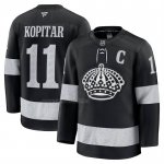 Camiseta Hockey Los Angeles Kings Anze Kopitar Alterno Premium Negro