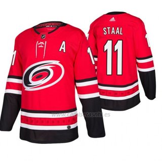 Camiseta Carolina Hurricanes Jordan Staal Primera Adidas Rojo