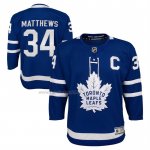 Camiseta Hockey Nino Toronto Maple Leafs Auston Matthews Primera Premier Azul