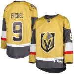 Camiseta Hockey Nino Vegas Golden Knights Jack Eichel Primera Premier Oro Camiseta Hockey Nino Vegas Golden Knights Jack Eichel Primera Premier Oro