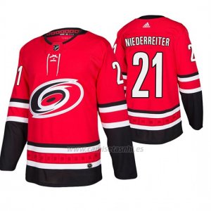 Camiseta Carolina Hurricanes Niederreiter Primera Adidas Rojo