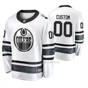 Camiseta Edmonton Oilers Personalizada 2019 All Star Blanco
