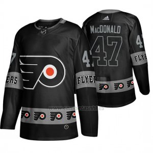 Camiseta Philadelphia Flyers Andrew Macdonald Breakaway Negro