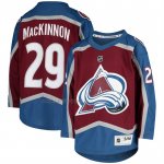 Camiseta Hockey Nino Colorado Avalanche Nathan Mackinnon Primera Replica Rojo