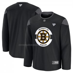 Camiseta Hockey Boston Bruins Practice Negro