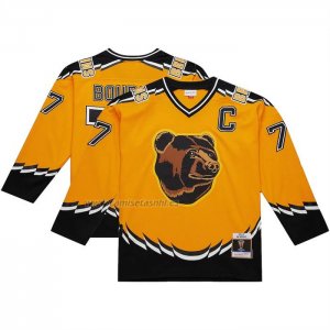 Camiseta Hockey Boston Bruins Ray Bourque Mitchell & Ness 1996-97 Blue Line 20 Amarillo Camiseta Hockey Boston Bruins Ray Bourque Mitchell & Ness 1996-97 Blue Line 20 Amarillo