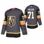 Camiseta Vegas Golden Knights William Karlsson Autentico Adidas Gris
