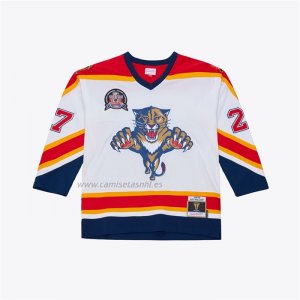 Camiseta Hockey Florida Panthers Scott Mellanby 1996 Power Play Blanco