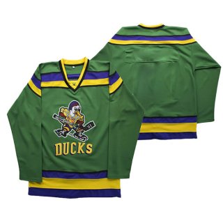 Camiseta Hockey Anaheim Ducks Gordon Bombay Personalizada Verde