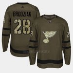 Camiseta St. Louis Blues Kyle Brodziak Camo Salute To Service
